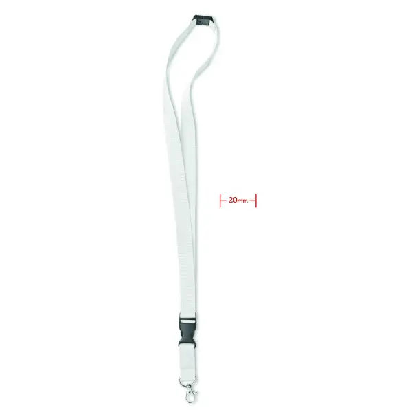 Lanyard LANY 20 mm con moschettone e sicurezza - Immagine 5