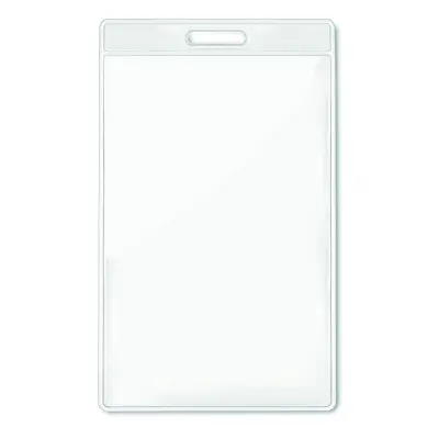 Porta badge trasparente 7,5x12  - BADGO - Immagine 1