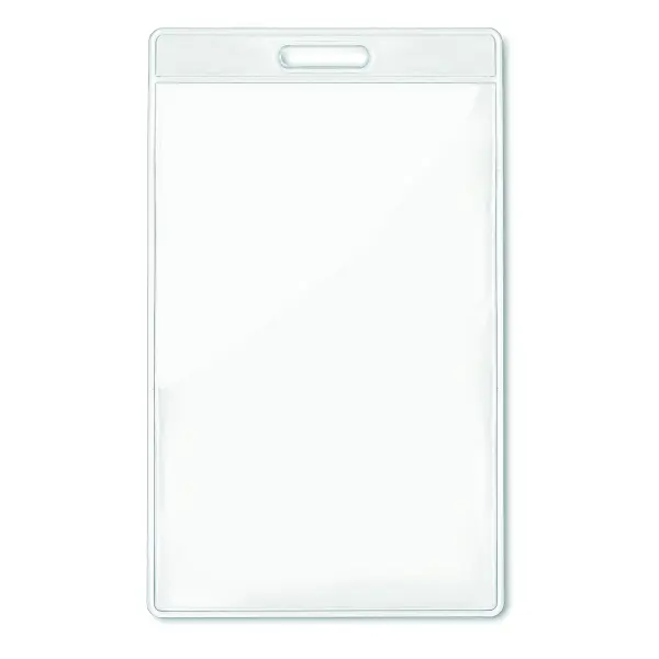 Porta badge trasparente 7,5x12  - BADGO - Immagine 1