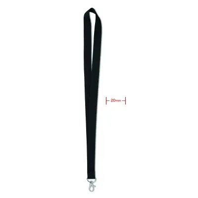 Lanyard SIMPLE LANY 20 mm promozionale con moschettone - Immagine 2
