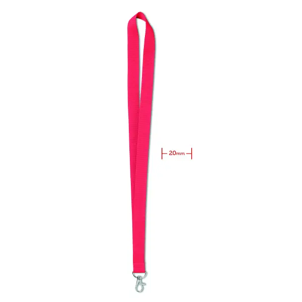Lanyard SIMPLE LANY 20 mm promozionale con moschettone - Immagine 4