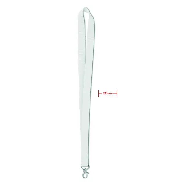 Lanyard SIMPLE LANY 20 mm promozionale con moschettone - Immagine 5