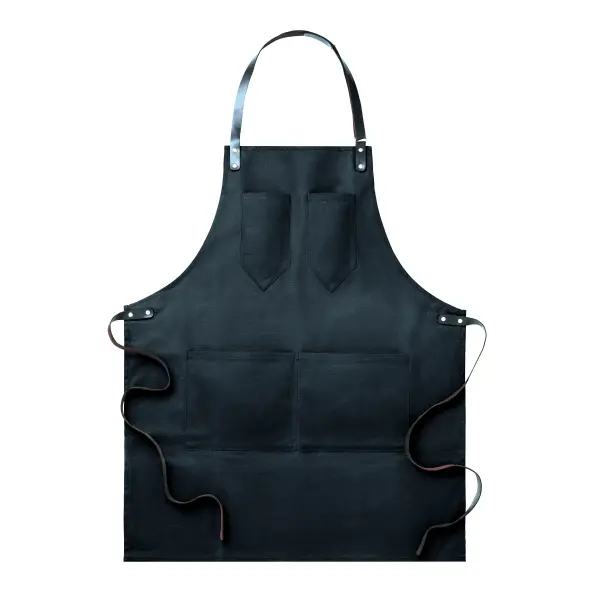 Grembiule CHEF in canvas cerato personalizzato - Immagine 1