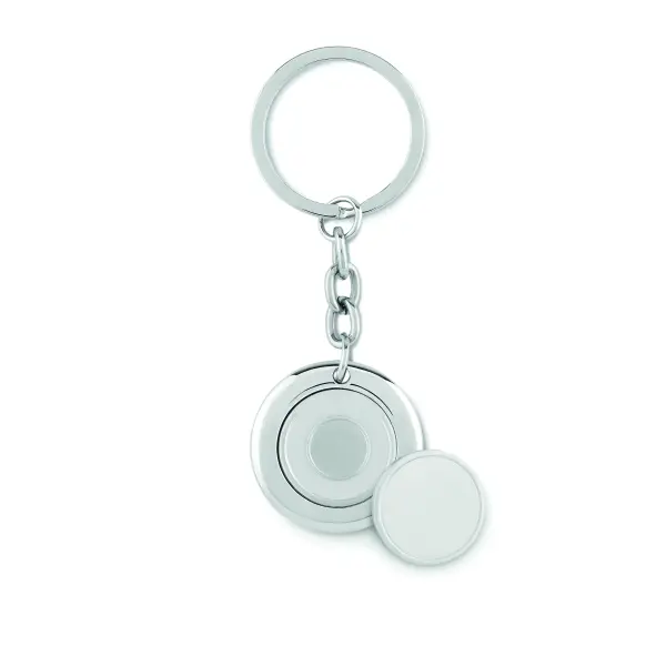 Portachiavi tondo con moneta - FLAT RING - Immagine 1
