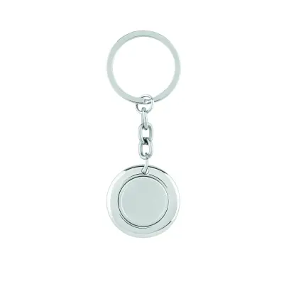 Portachiavi tondo con moneta - FLAT RING - Immagine 2