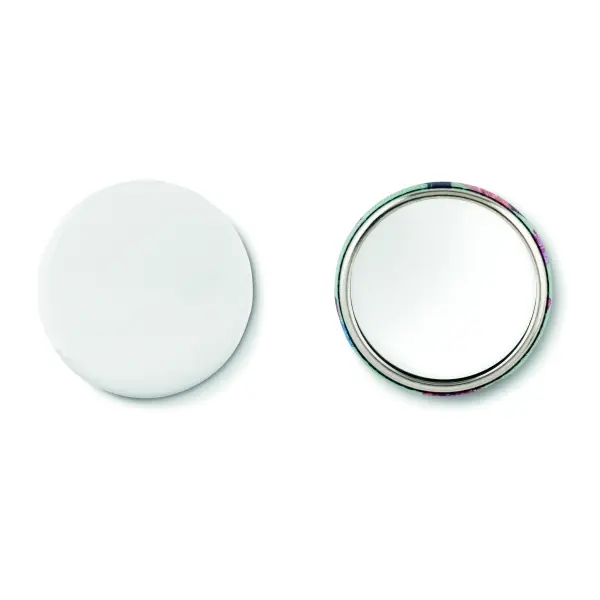 Spilla specchiata in metallo - MIRROR - Immagine 1