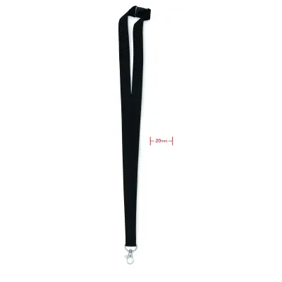 Lanyard PANY 20 mm con meccanismo sicurezza - Immagine 2