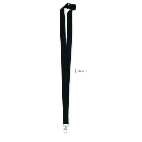 Lanyard PANY 20 mm con meccanismo sicurezza - Immagine 2