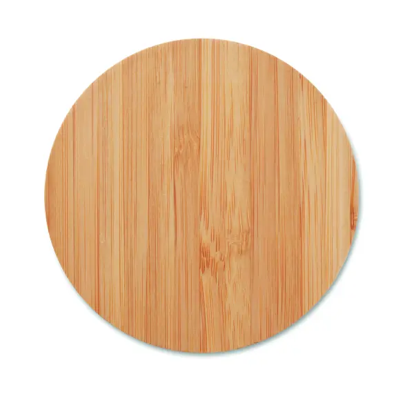 Caricatore wireless in bamboo - RUNDO - Immagine 3