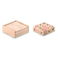 Gioco del tris in legno - TIC TAC TOE
