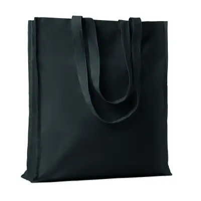 Shopper in cotone c/soffietto - PORTOBELLO - Immagine 2