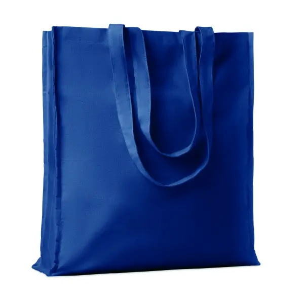 Shopper in cotone c/soffietto - PORTOBELLO - Immagine 4