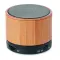 Speaker bluetooth in bamboo - 3W - ROUND BAMBOO - Anteprima 3
