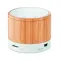 Speaker bluetooth in bamboo - 3W - ROUND BAMBOO - Anteprima 8