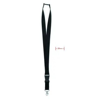 Lanyard WIDE LANY 25 mm fibbia staccabile e sicurezza - Immagine 2