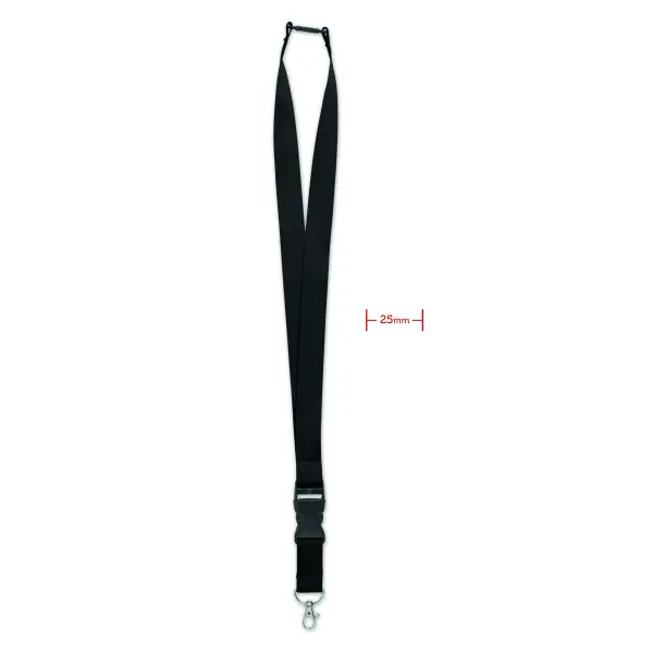 Lanyard WIDE LANY 25 mm fibbia staccabile e sicurezza - Immagine 2