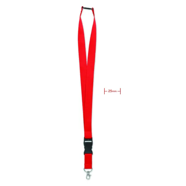 Lanyard WIDE LANY 25 mm fibbia staccabile e sicurezza - Immagine 4