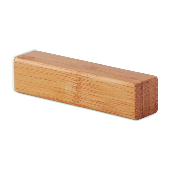 Power bank in bamboo - 2200 mAh - POWERBAM - Immagine 3