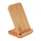 Caricatore wireless WIRESTAND in bamboo personalizzato - Anteprima 2