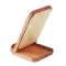 Caricatore wireless WIRESTAND in bamboo personalizzato - Anteprima 3