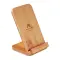Caricatore wireless WIRESTAND in bamboo personalizzato - Anteprima 6