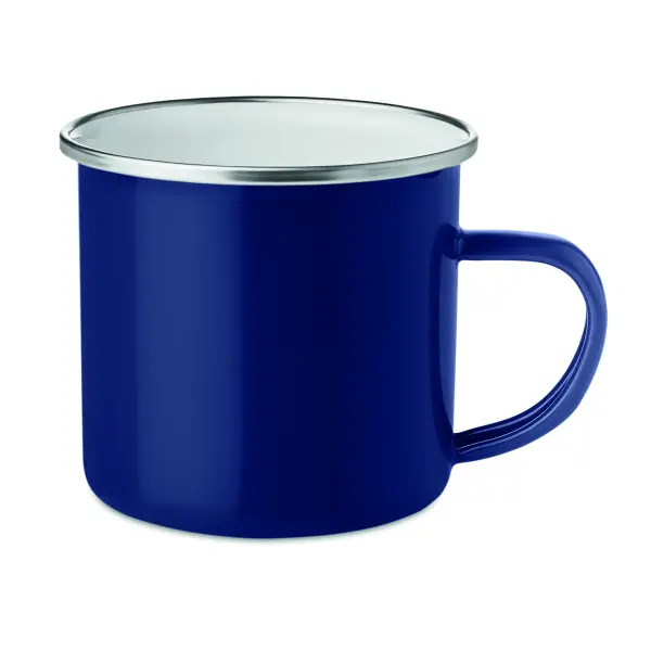 Tazza in metallo smaltata - 350ml - PLATEADO - Immagine 5