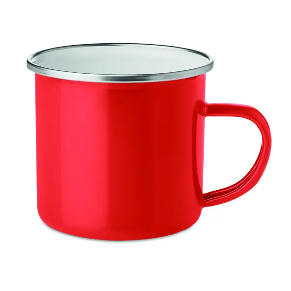 Tazza in metallo smaltata - 350ml - PLATEADO - Immagine 7