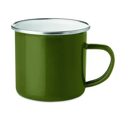 Tazza in metallo smaltata - 350ml - PLATEADO - Immagine 9