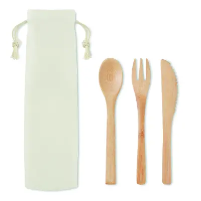Set posate in bamboo - SETBOO
