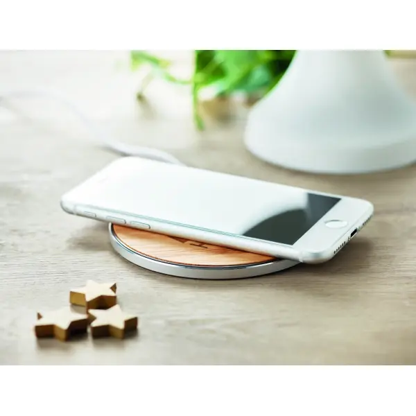 Caricatore wireless in bamboo - DESPAD - Immagine 6