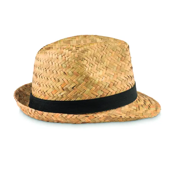 Cappello in paglia naturale - MONTEVIDEO - Immagine 3
