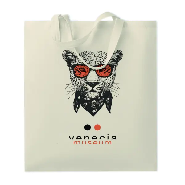 Shopper in cotone da 140gr - MARKETA + - Immagine 3