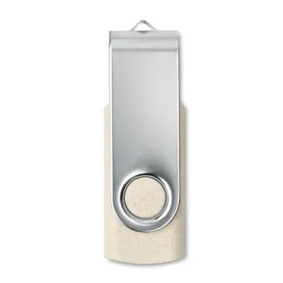 USB 2GB Chiavetta USB Promozionale - Twister Paglia - Immagine 4