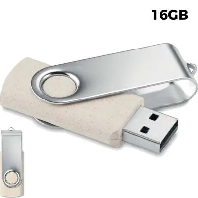 USB 16GB Chiavetta USB Pubblicitaria - Twister Paglia