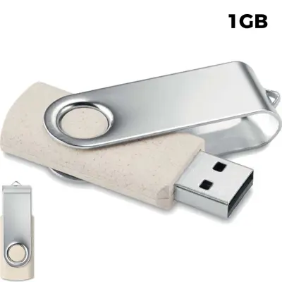 USB 1GB Flash Drive Personalizzabile - Twister Paglia