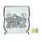 Sacca da colorare in non woven  - CARRYDRAW - Anteprima 3