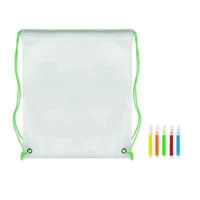 Sacca da colorare in non woven  - CARRYDRAW - Immagine 7