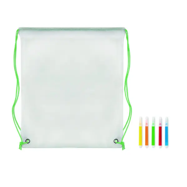 Sacca da colorare in non woven  - CARRYDRAW - Immagine 7