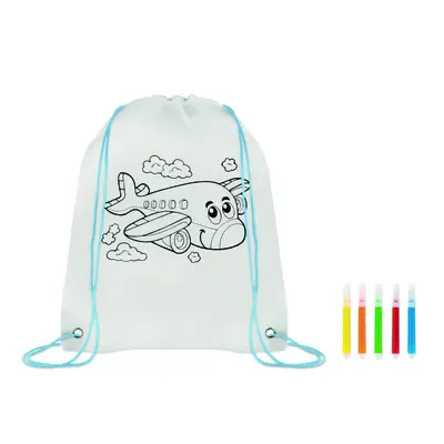 Sacca da colorare in non woven  - CARRYDRAW - Immagine 10