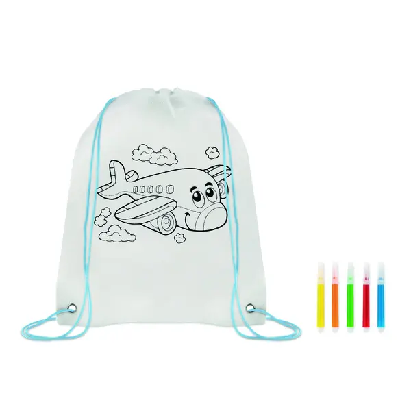 Sacca da colorare in non woven  - CARRYDRAW - Immagine 10