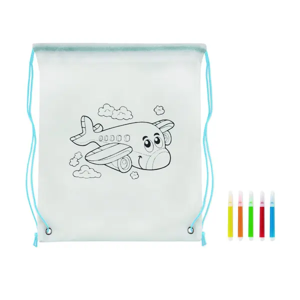 Sacca da colorare in non woven  - CARRYDRAW - Immagine 11