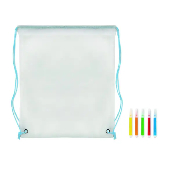 Sacca da colorare in non woven  - CARRYDRAW - Immagine 12