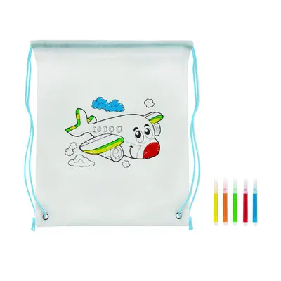 Sacca da colorare in non woven  - CARRYDRAW - Immagine 13