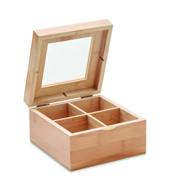 Scatola the in bamboo - CAMPO TEA - Immagine 1
