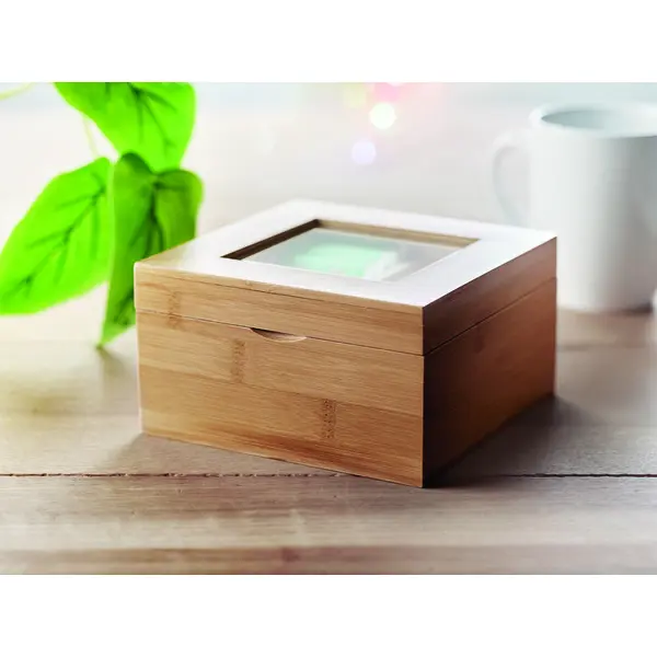 Scatola the in bamboo - CAMPO TEA - Immagine 7