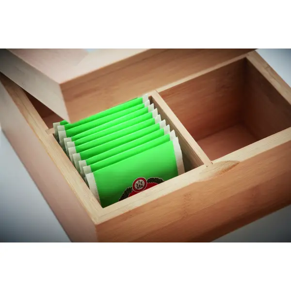 Scatola the in bamboo - CAMPO TEA - Immagine 3
