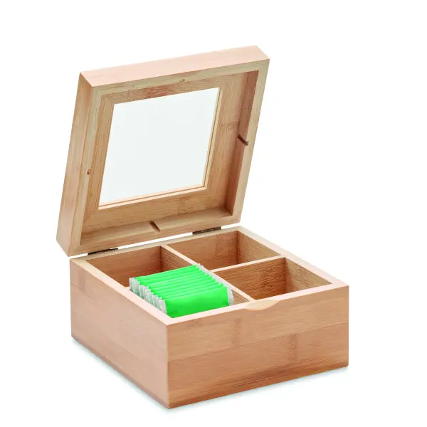 Scatola the in bamboo - CAMPO TEA - Immagine 5