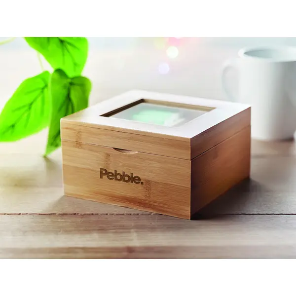 Scatola the in bamboo - CAMPO TEA - Immagine 6