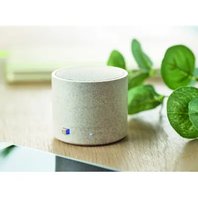 Speaker bluetooth in paglia - 3W - ROUND BASS+ - Immagine 6