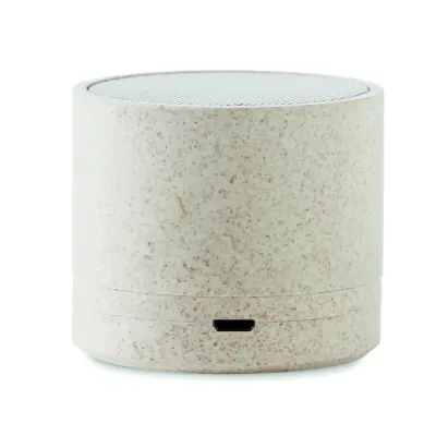 Speaker bluetooth in paglia - 3W - ROUND BASS+ - Immagine 4
